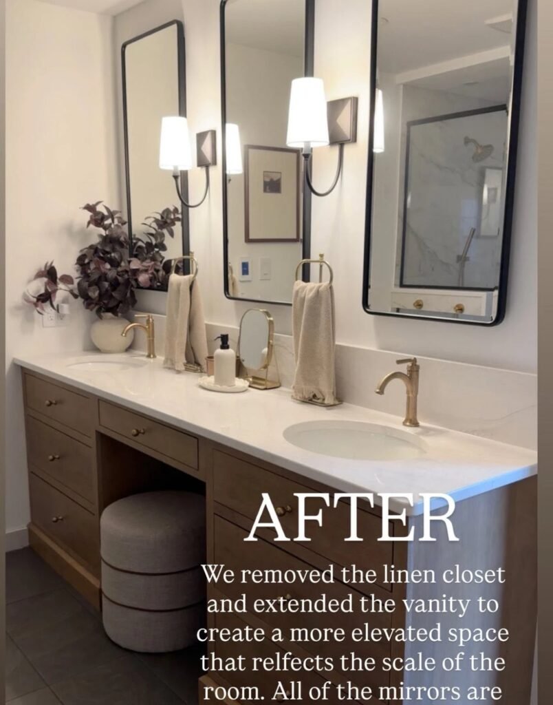Double Vanity Remodel — Eastmark, Mesa AZ — after