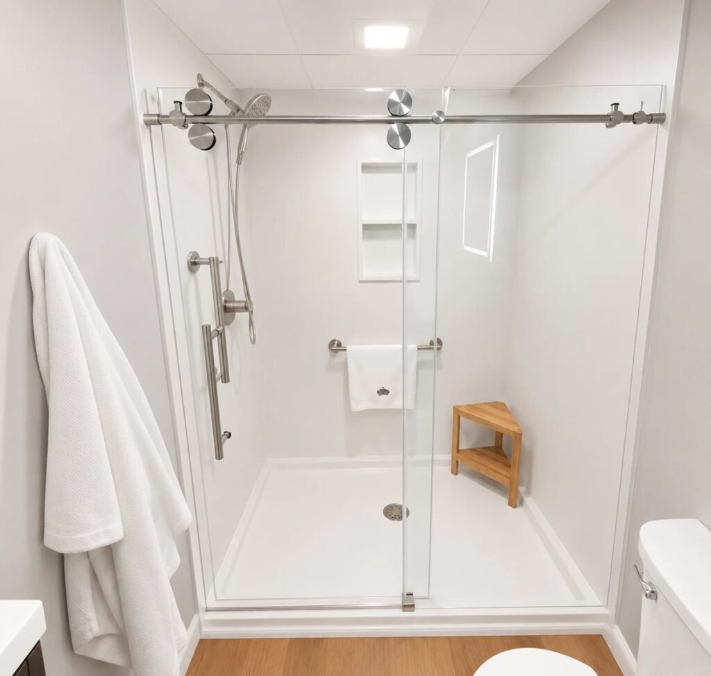 Shower Replacement — Red Mountain Ranch, Mesa AZ — after